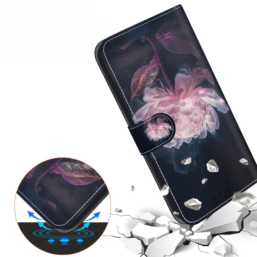 iPhone 17e / 16e - Tasche Hülle mit Blüten Motiv - Image 43