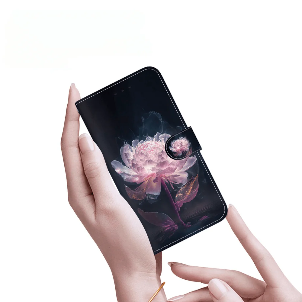 iPhone 17e / 16e - Tasche Hülle mit Blüten Motiv - Image 47