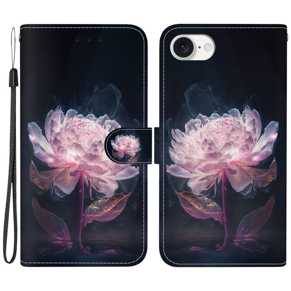 iPhone 17e / 16e - Tasche Hülle mit Blüten Motiv - Image 48