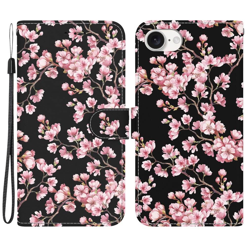 iPhone 17e / 16e - Tasche Hülle mit Blüten Motiv - Image 8