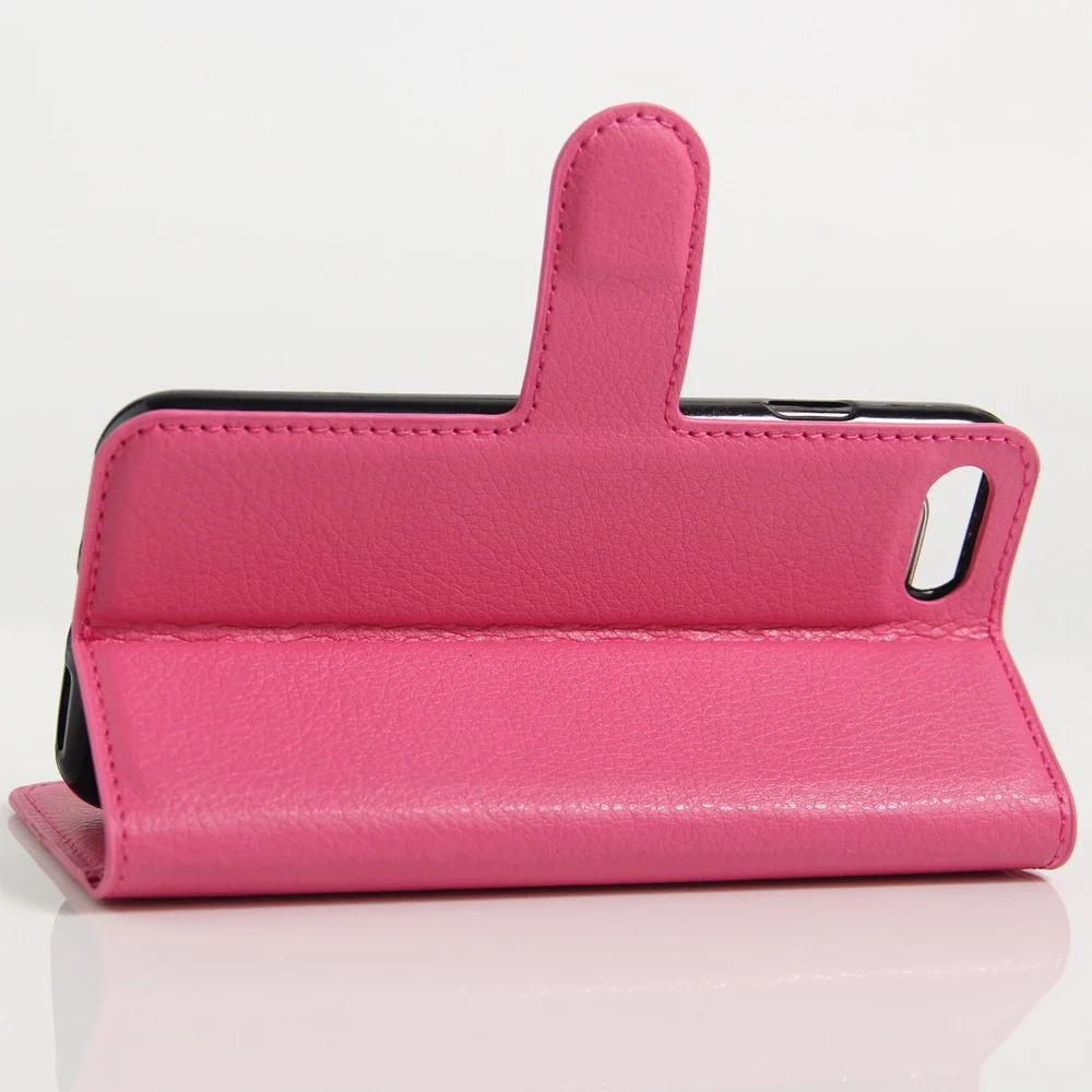 iPhone SE / 8 / 7 - Leder Tasche Etui Hülle Kartenfächer - Image 10