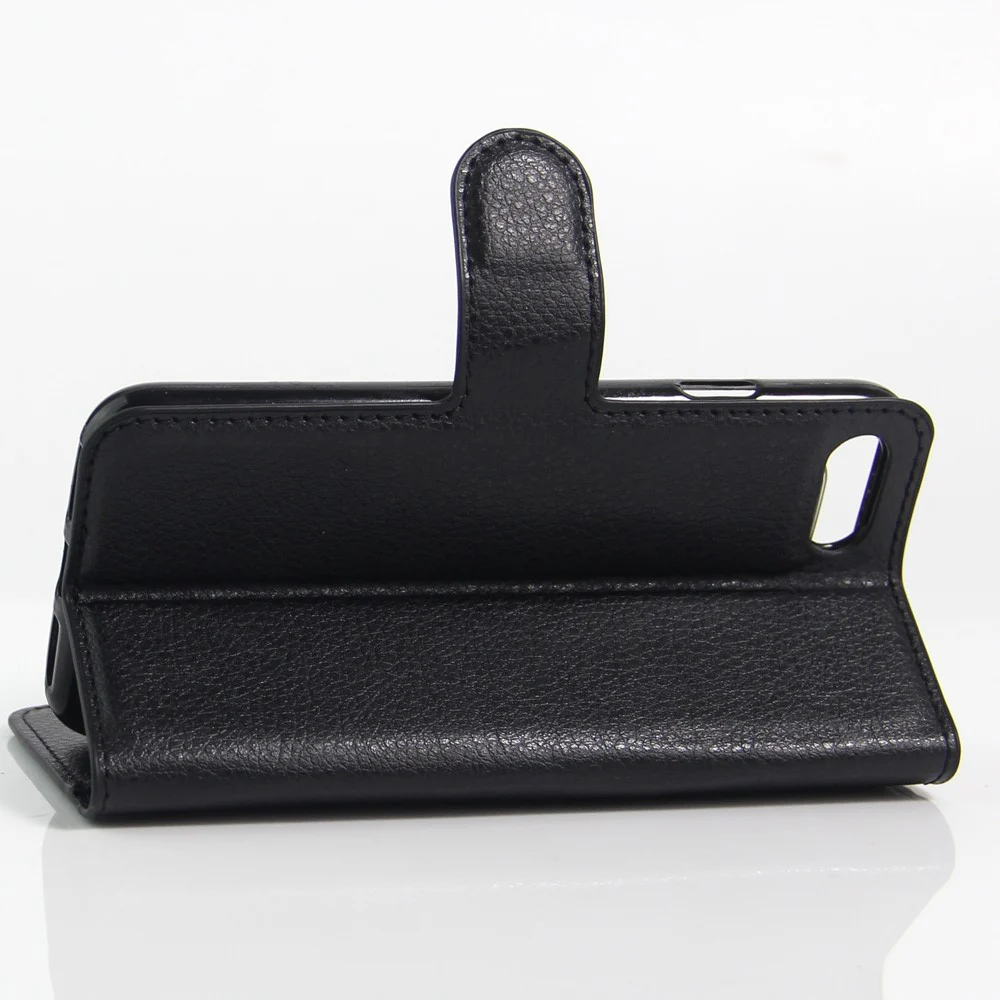 iPhone SE / 8 / 7 - Leder Tasche Etui Hülle Kartenfächer - Image 17