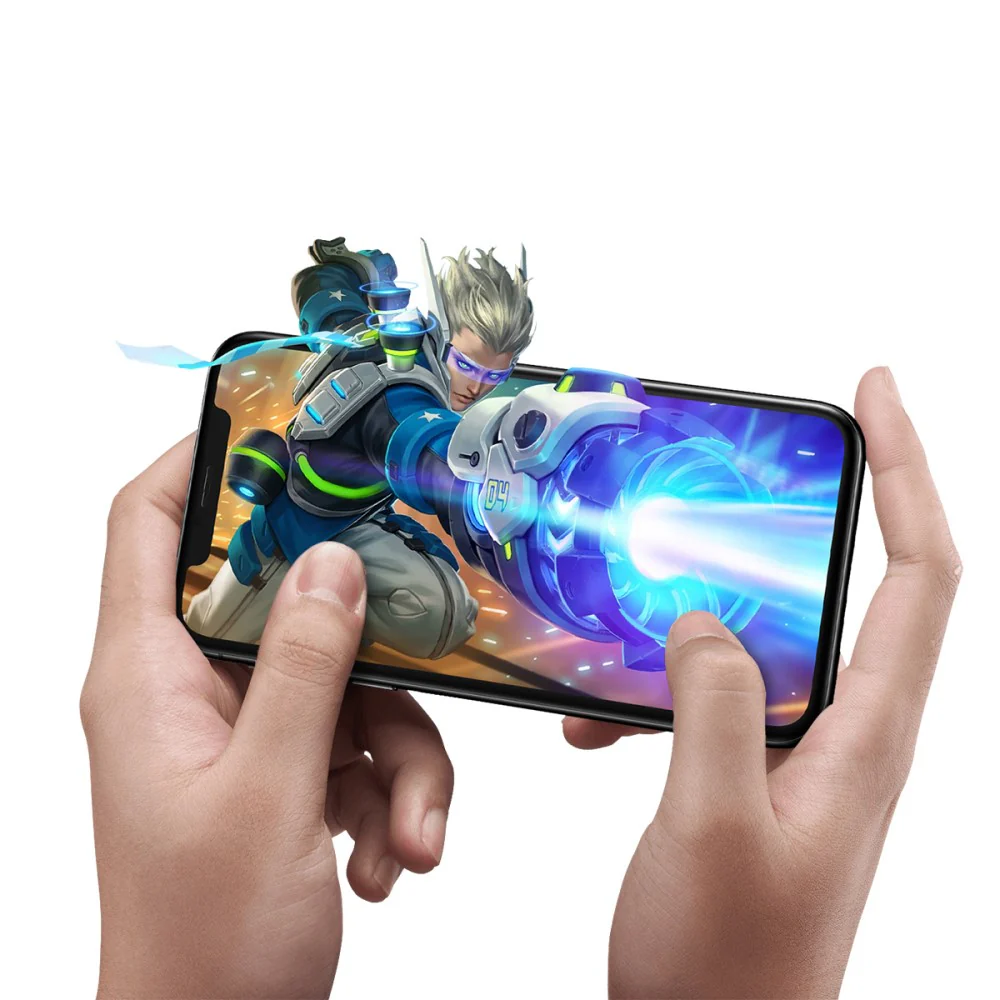 iPhone Xs Max - Baseus Panzerglas - Image 6