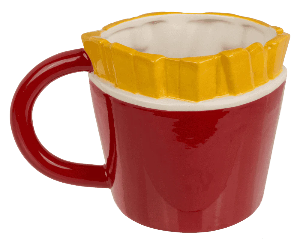 Kawaii Pommes-Tasse – Cute Fries Mug aus Dolomit (420 ml) - Image 3
