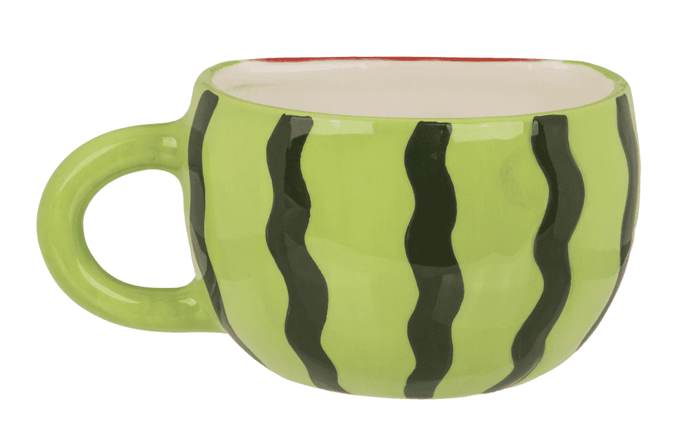 Kawaii Wassermelonentasse â SĂŒsse Watermelon Mug aus Dolomit (370 ml) - Image 3