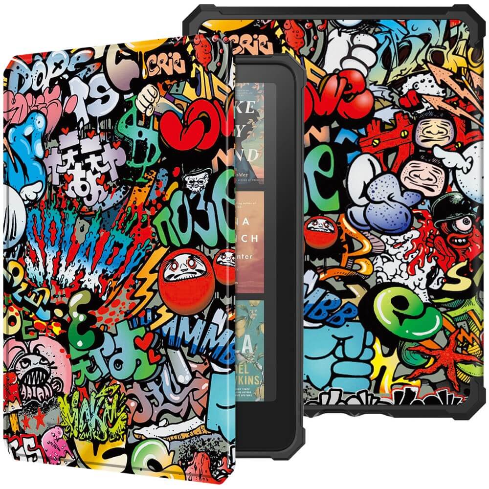 Kindle Paperwhite 2024 - Smart Cover Hülle mit Motiv - Image 26