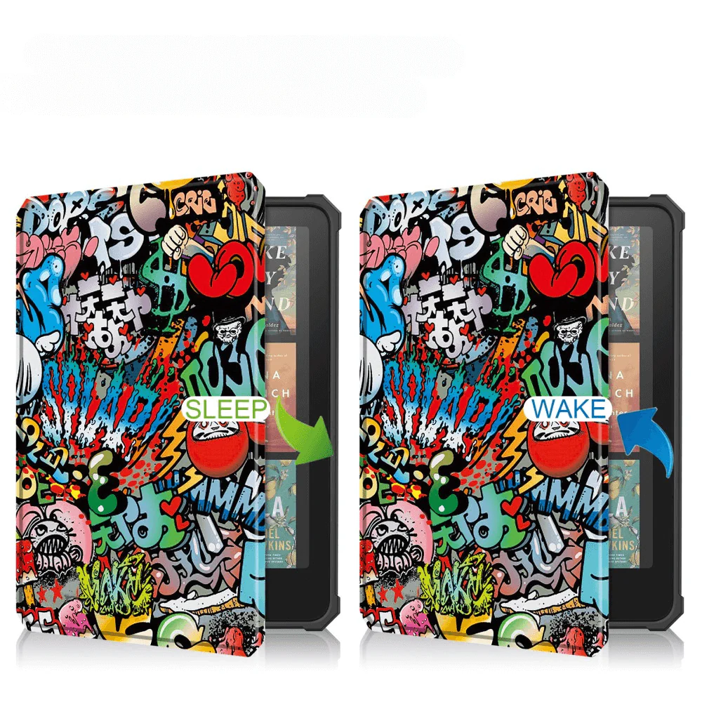 Kindle Paperwhite 2024 - Smart Cover Hülle mit Motiv - Image 27