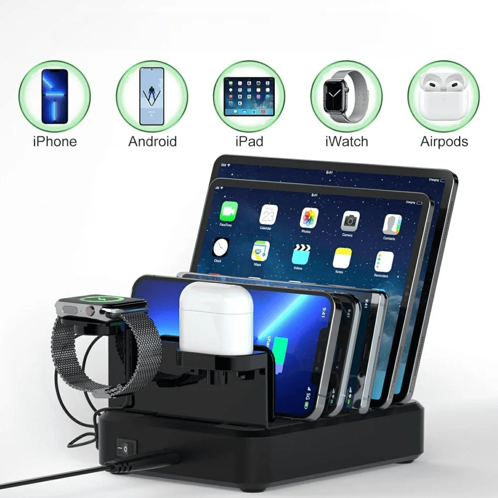 Ladestation Charging Station mit 6 AnschlĂŒssen - Image 2