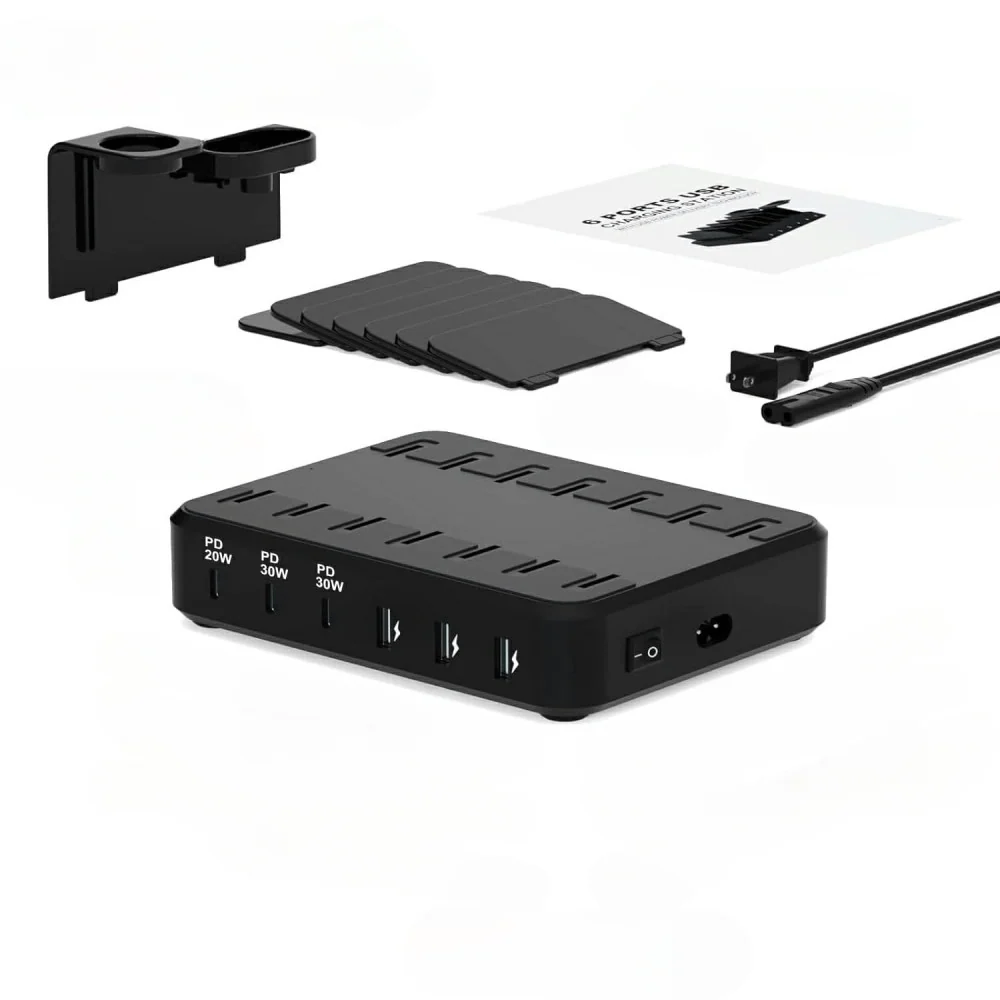 Ladestation Charging Station mit 6 AnschlĂŒssen - Image 3