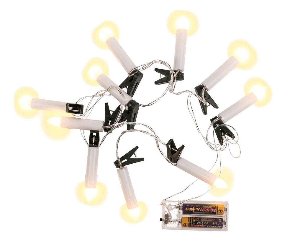 LED Lichterkette LED-Kerzen - Image 3