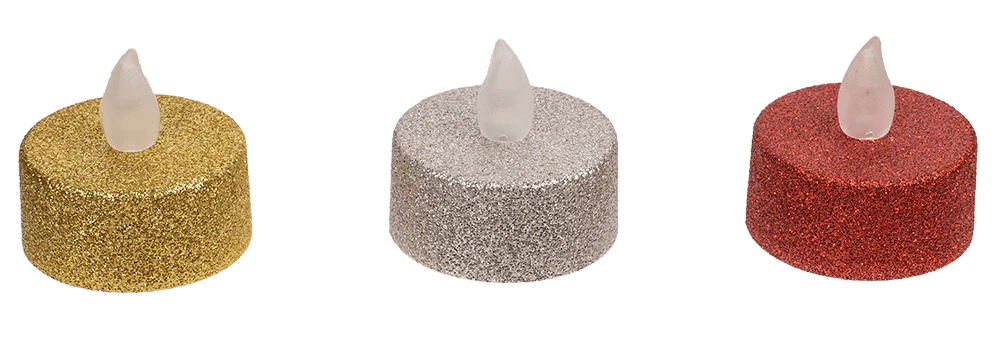 LED Teelichter Glamour mit Timer und Fernbedienung, 6 Stk - Image 5