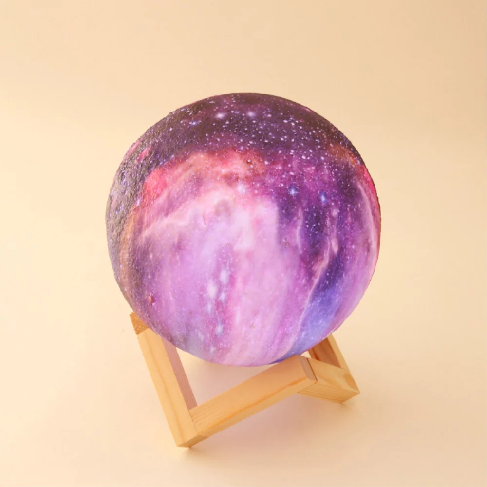Multicolor Led Mondlampe 3d 8cm Universum - Image 3