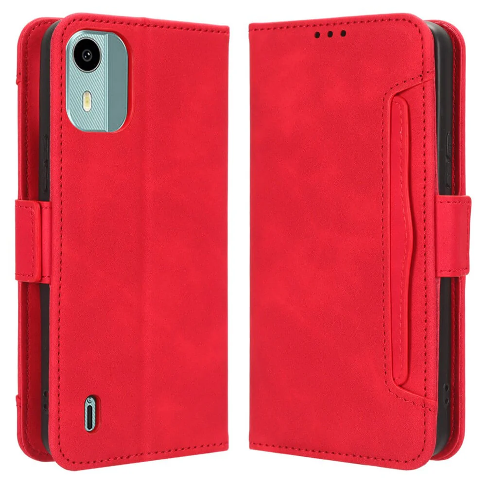Nokia C12 - Etui Mit Vielen Kartenfächer - Image 22