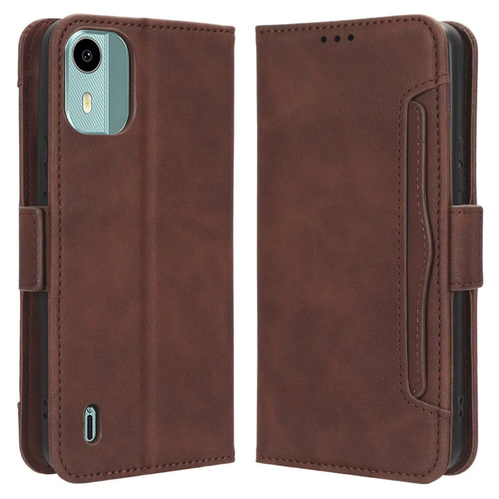 Nokia C12 - Etui Mit Vielen Kartenfächer - Image 23