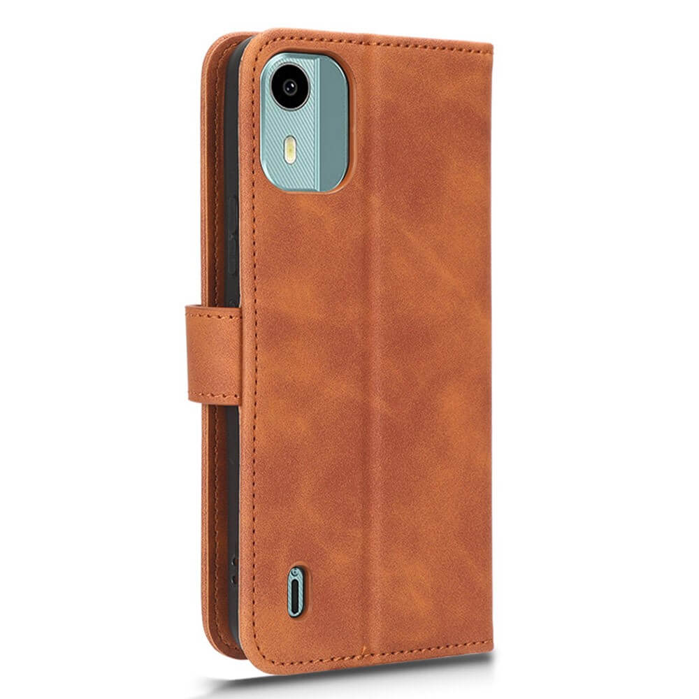 Nokia C12 - Leder Etui Hülle - Image 15