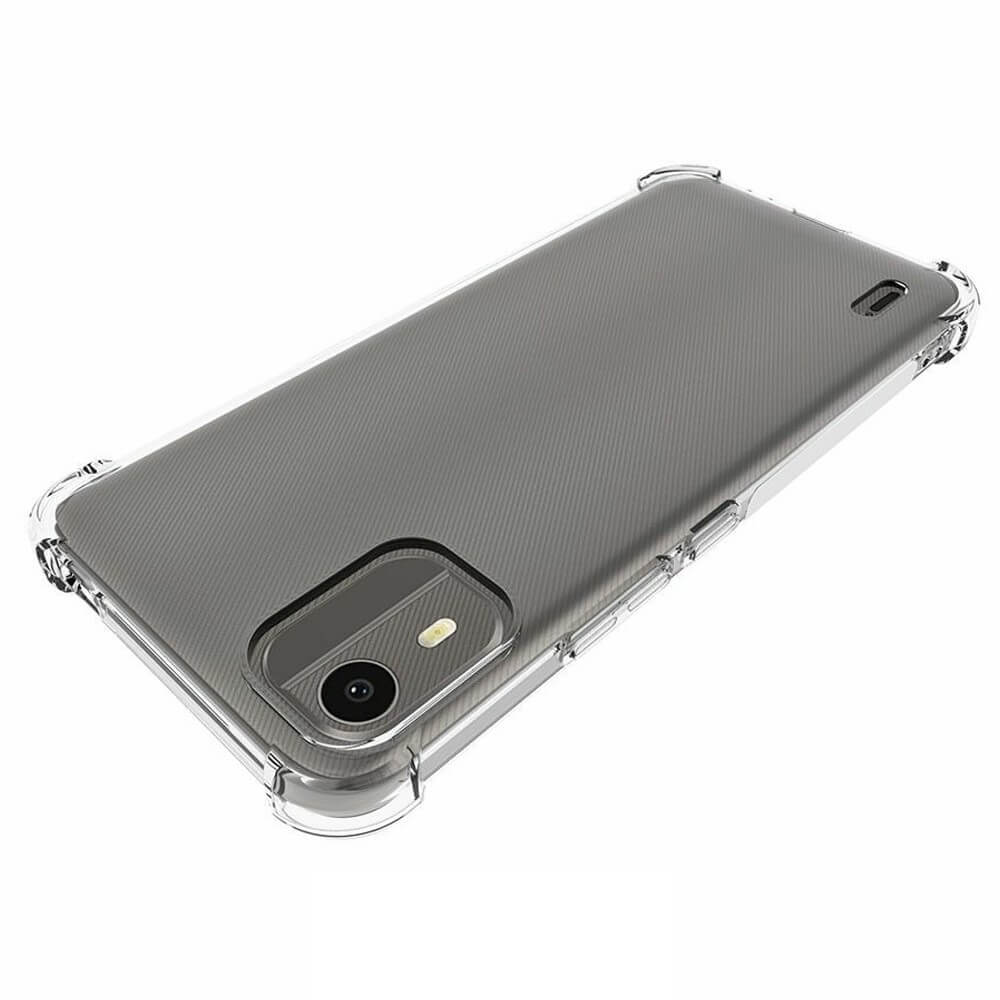 Nokia C12 - Silikon Case Hülle Transparent - Image 3
