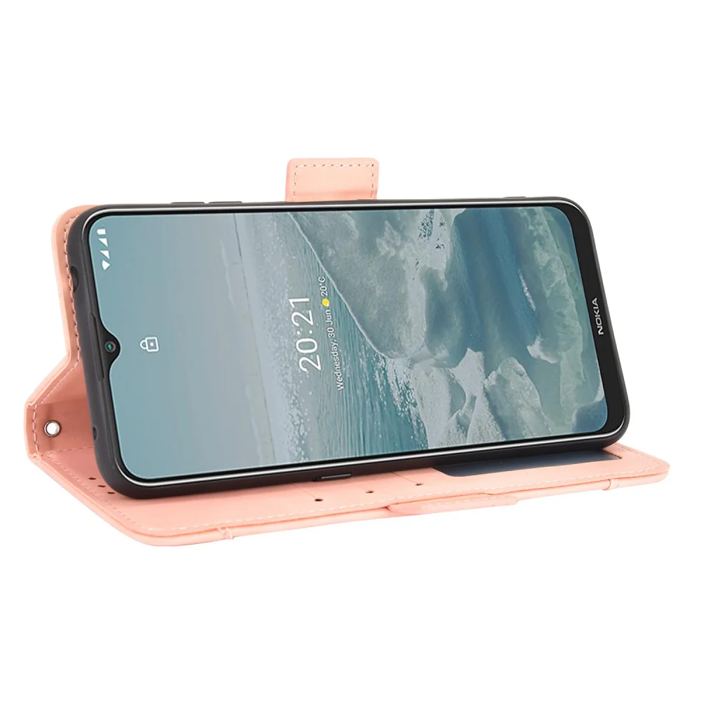 Nokia G10 / G20 - Etui Mit Vielen Kartenfächer - Image 30