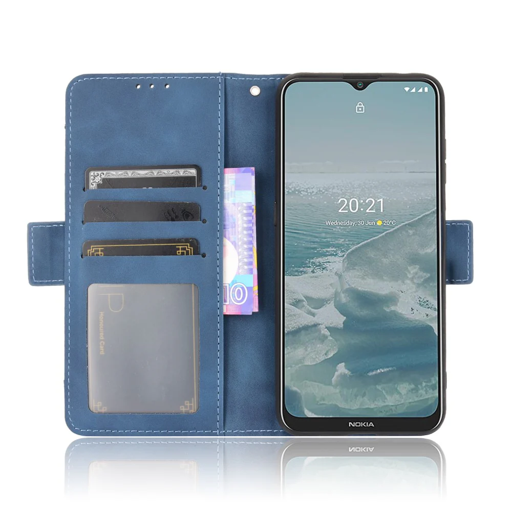Nokia G10 / G20 - Etui Mit Vielen Kartenfächer - Image 5