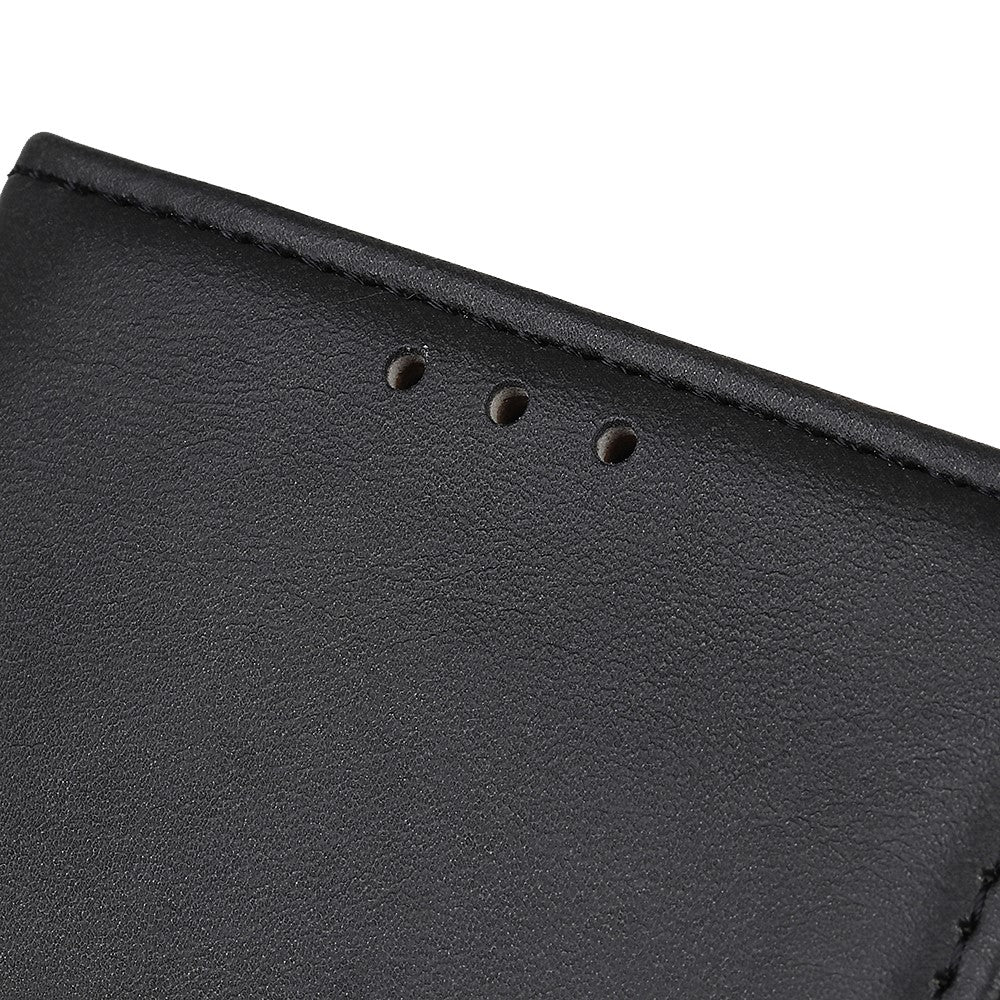 Nokia G10 / G20 - Leder Etui Hülle Schwarz - Image 3