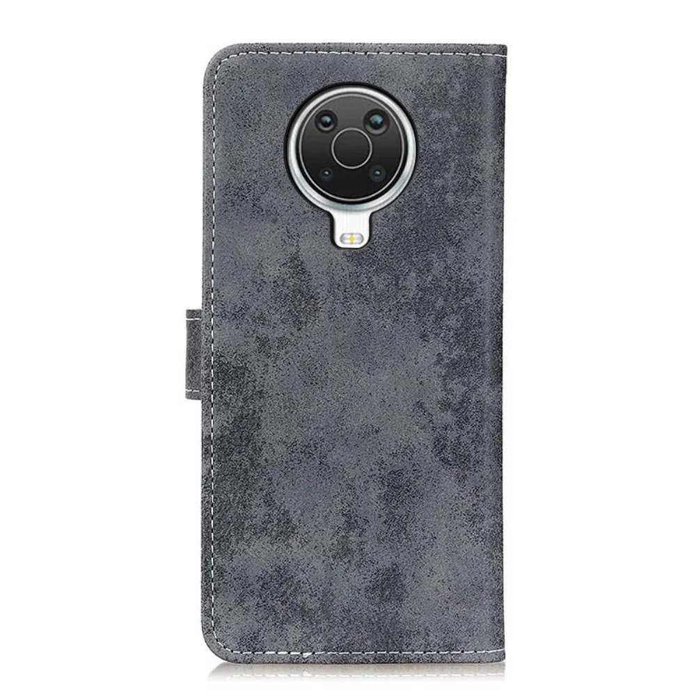 Nokia G10 / G20 - Vintage Etui Wildleder Optik - Image 29
