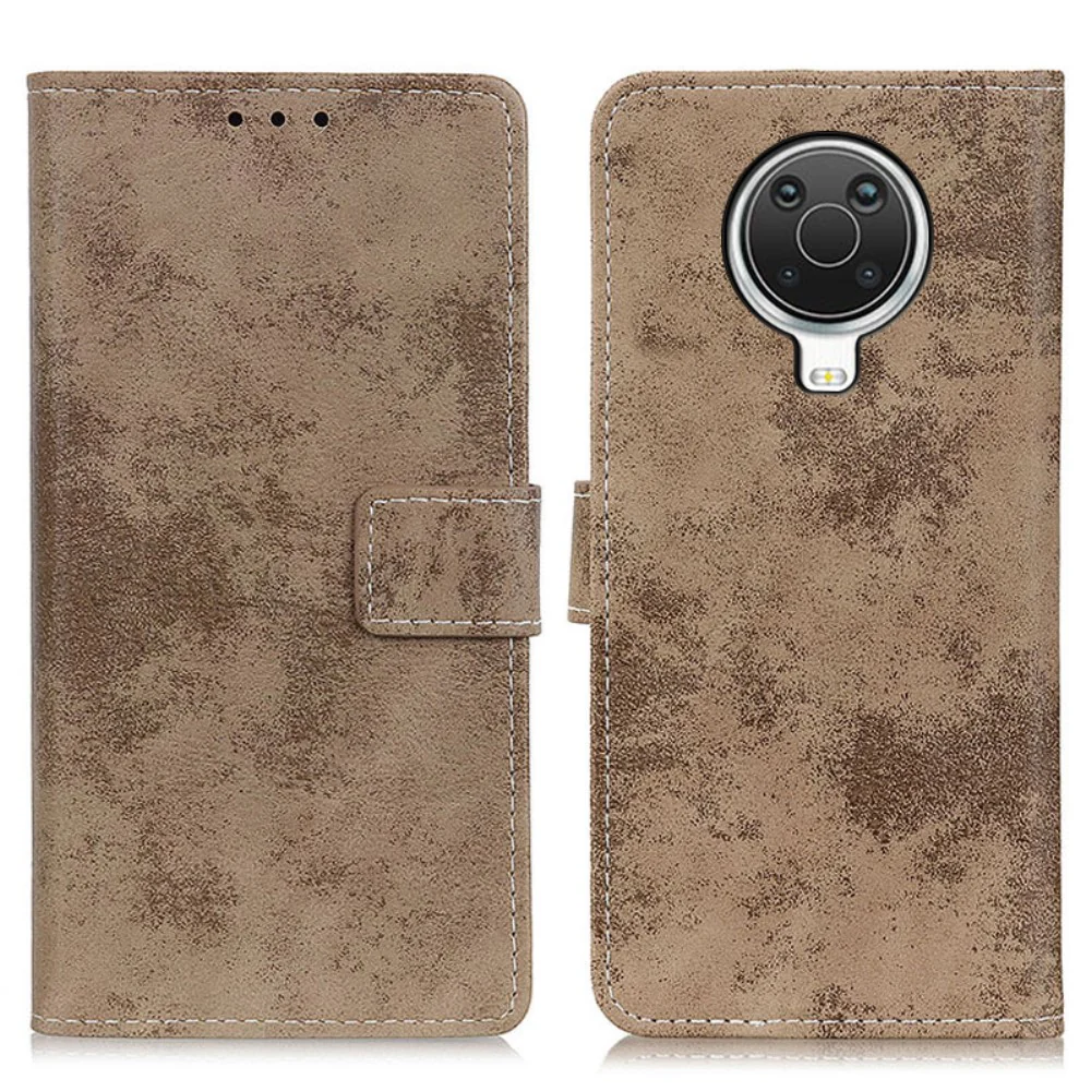 Nokia G10 / G20 - Vintage Etui Wildleder Optik - Image 37