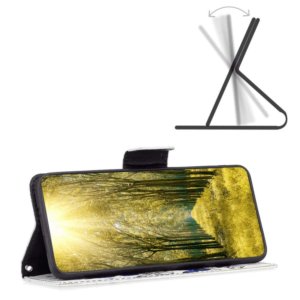 Nokia G42 - Leder Etui Hülle Schmetterling - Image 3