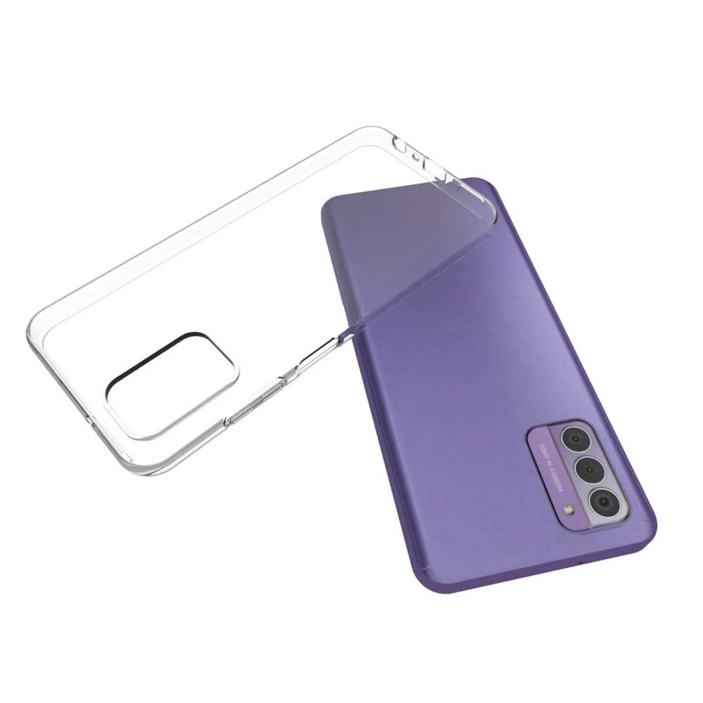 Nokia G42 - Silikon Gummi Case Transparent - Image 3