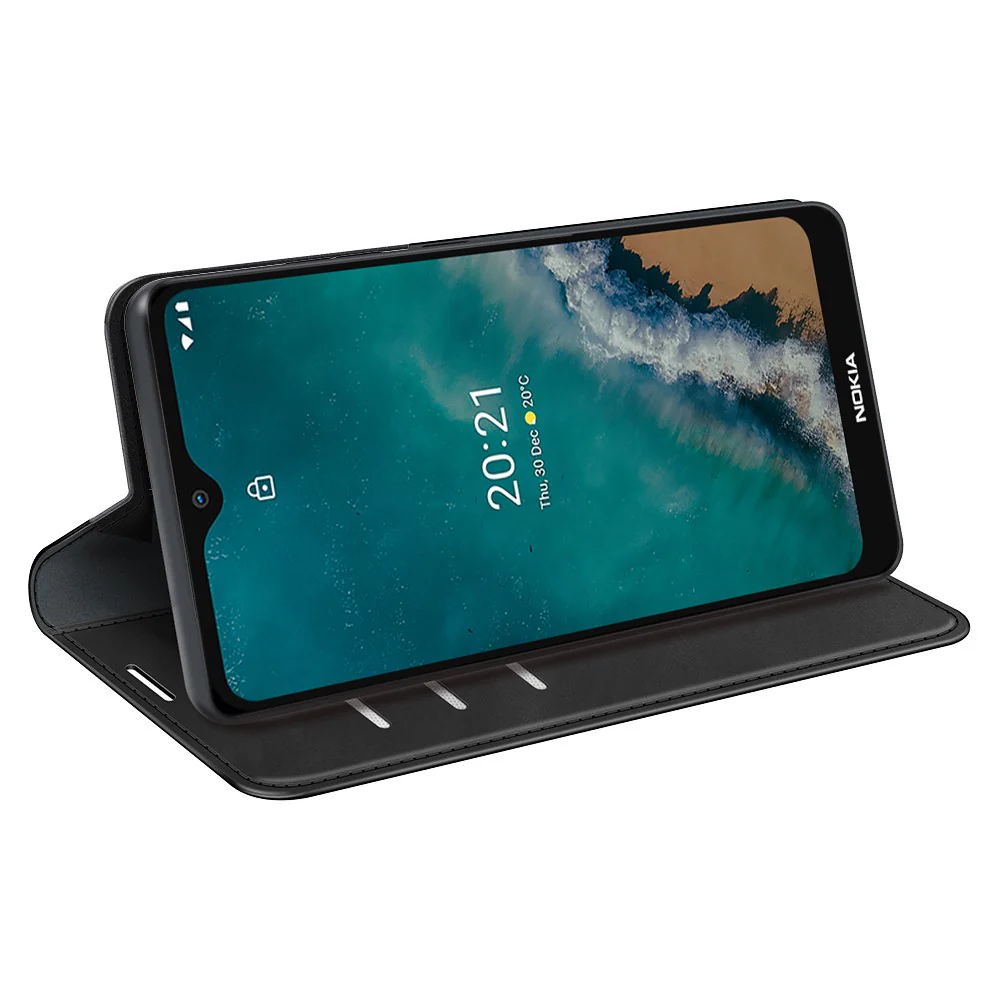 Nokia G50 - Seidige Stand Flip Case Hülle - Image 12
