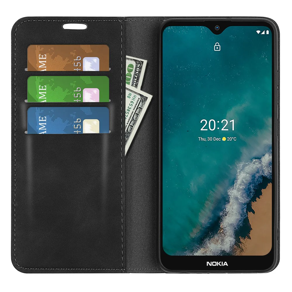 Nokia G50 - Seidige Stand Flip Case Hülle - Image 13