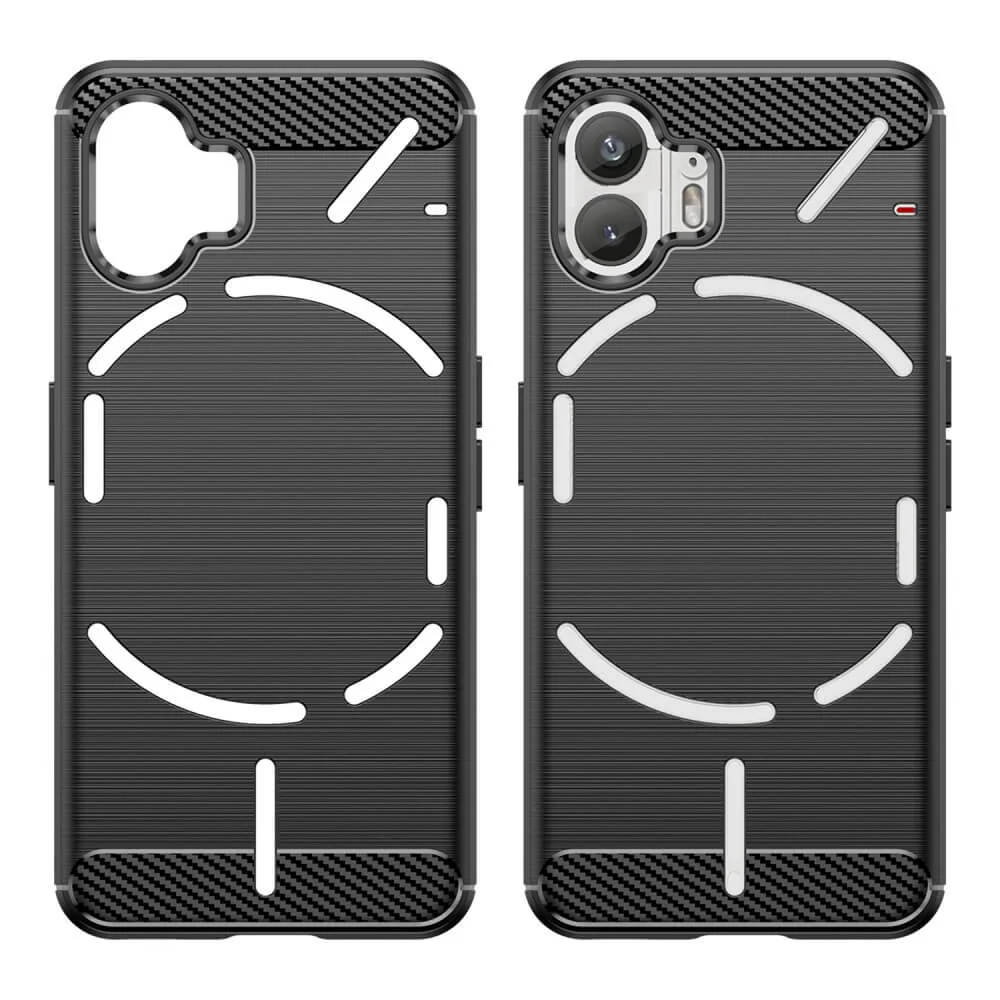 Nothing Phone (2) - Metall Carbon Look Hülle - Image 13