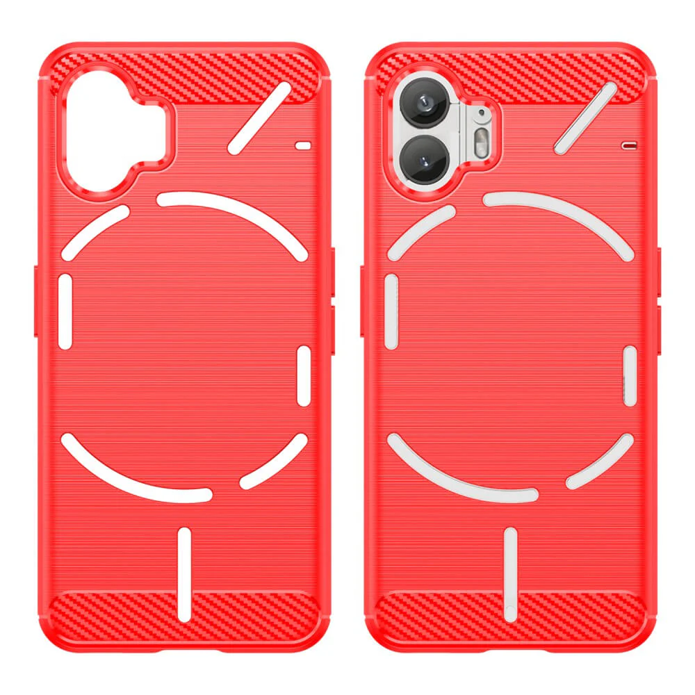 Nothing Phone (2) - Metall Carbon Look Hülle - Image 15
