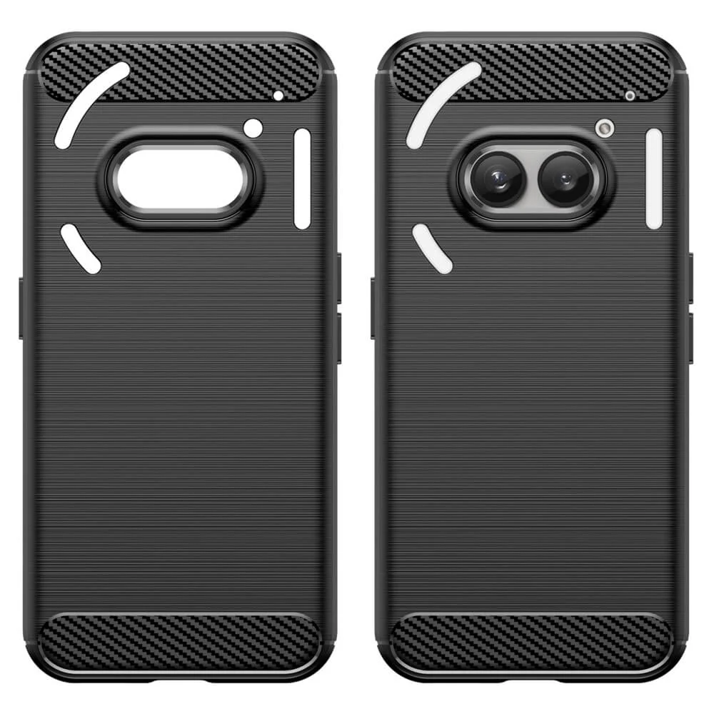 Nothing Phone (2a) - Metall Carbon Look Hülle - Image 2