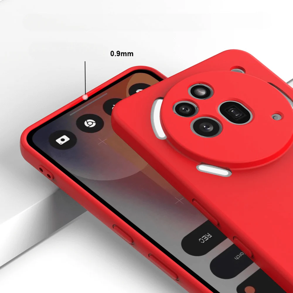 Nothing Phone (3a) Pro - Silikon Gummi Hülle mit Riemen - Image 9