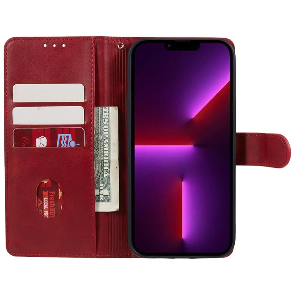 Nothing Phone (3a) Pro - Solide Leder Etui Hülle - Image 9
