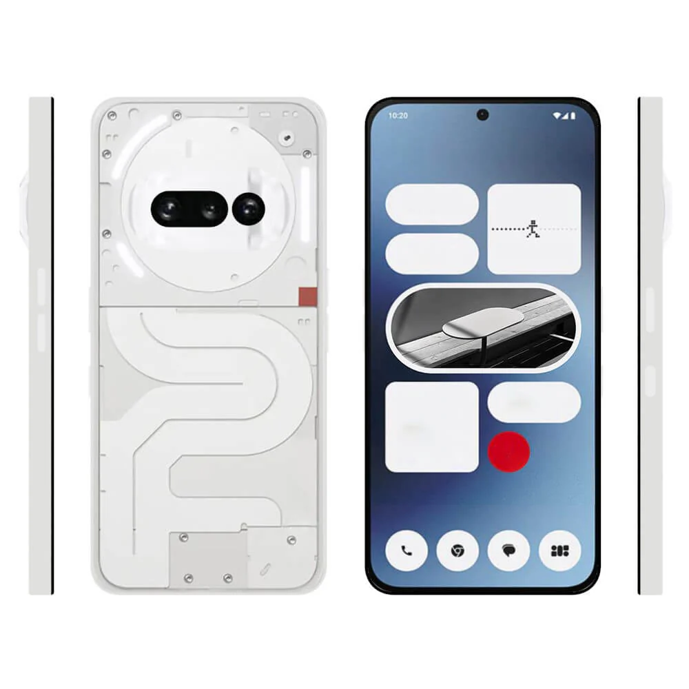 Nothing Phone (3a) - Silikon Gummi Case transparent - Image 3