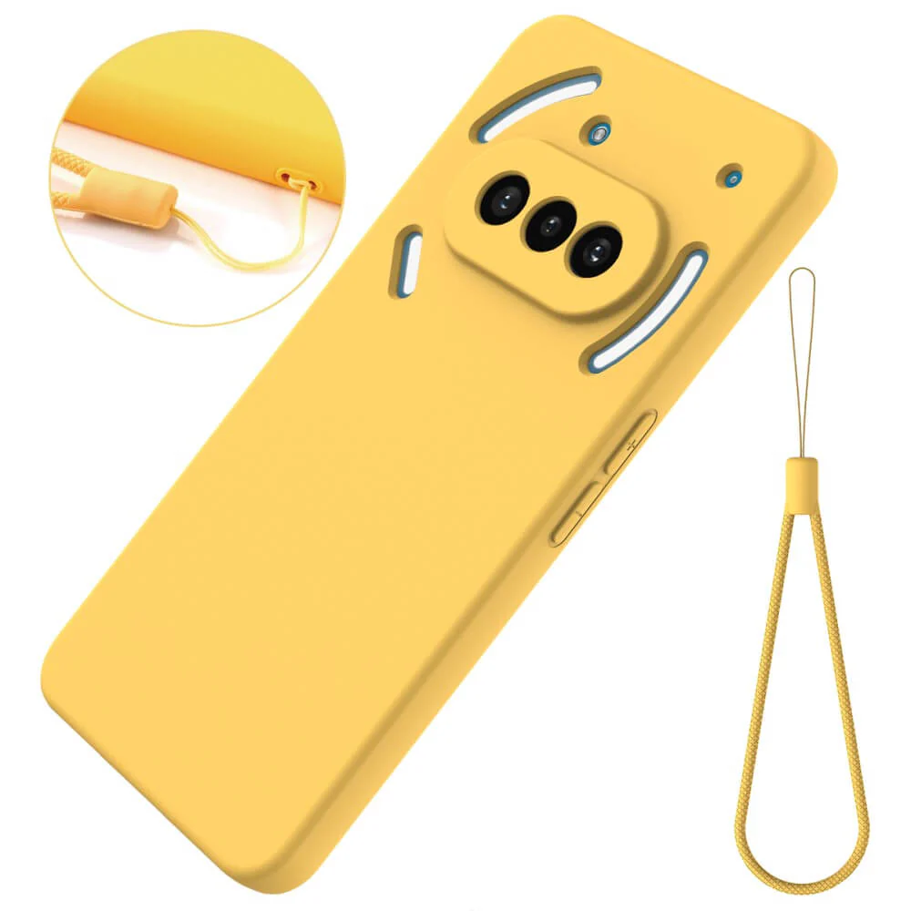 Nothing Phone (3a) - Silikon Gummi Hülle mit Riemen - Image 15