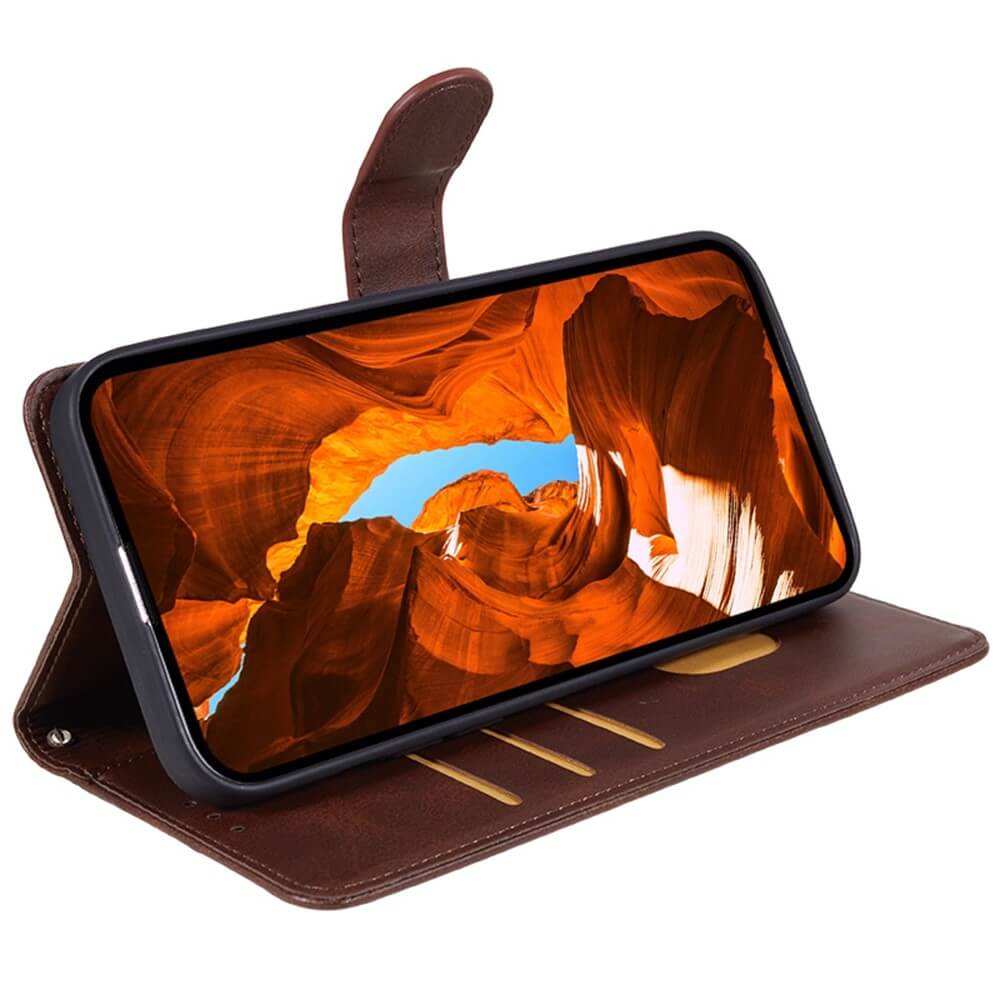 Nothing Phone (3a) - Solide Leder Etui Hülle - Image 45