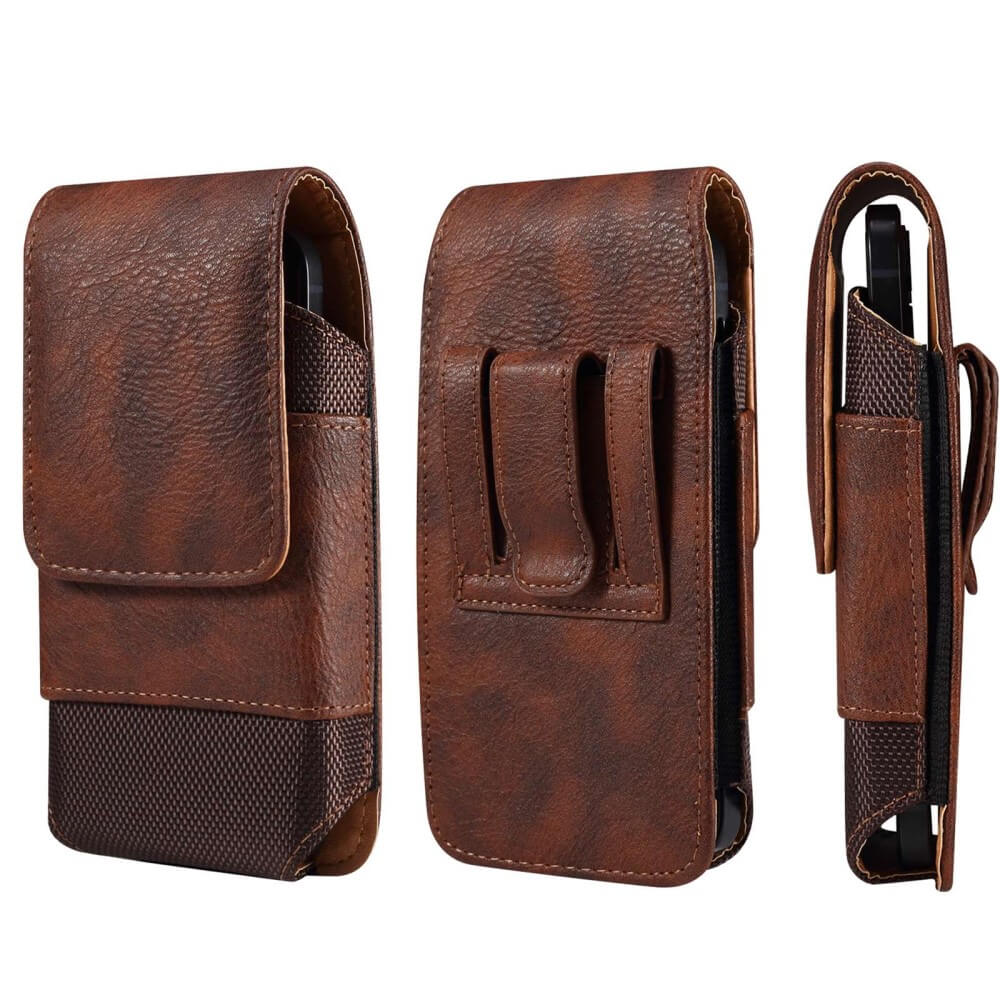 Nylon - Leder Gurttasche Mit Kartenfach - Image 19