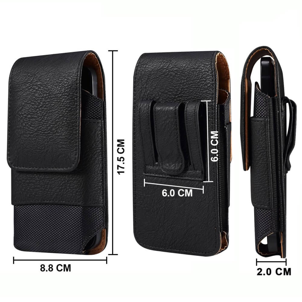 Nylon - Leder Gurttasche Mit Kartenfach - Image 3