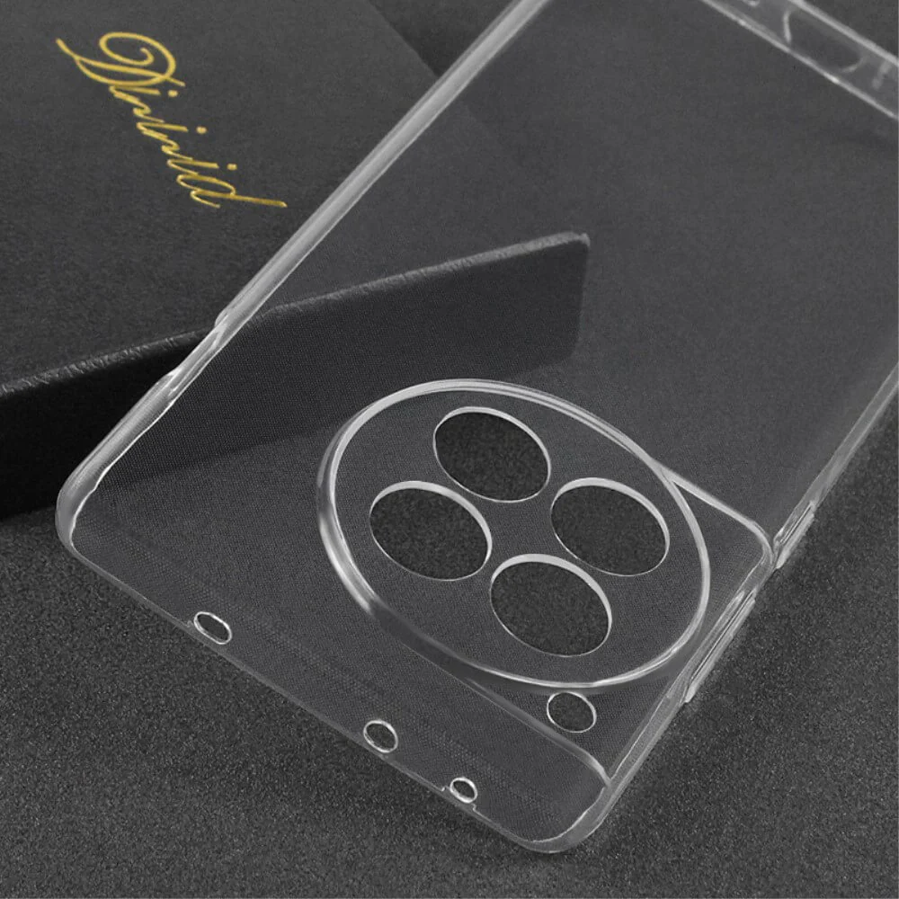 OnePlus 12R - Silikon Gummi Case Transparent - Image 3