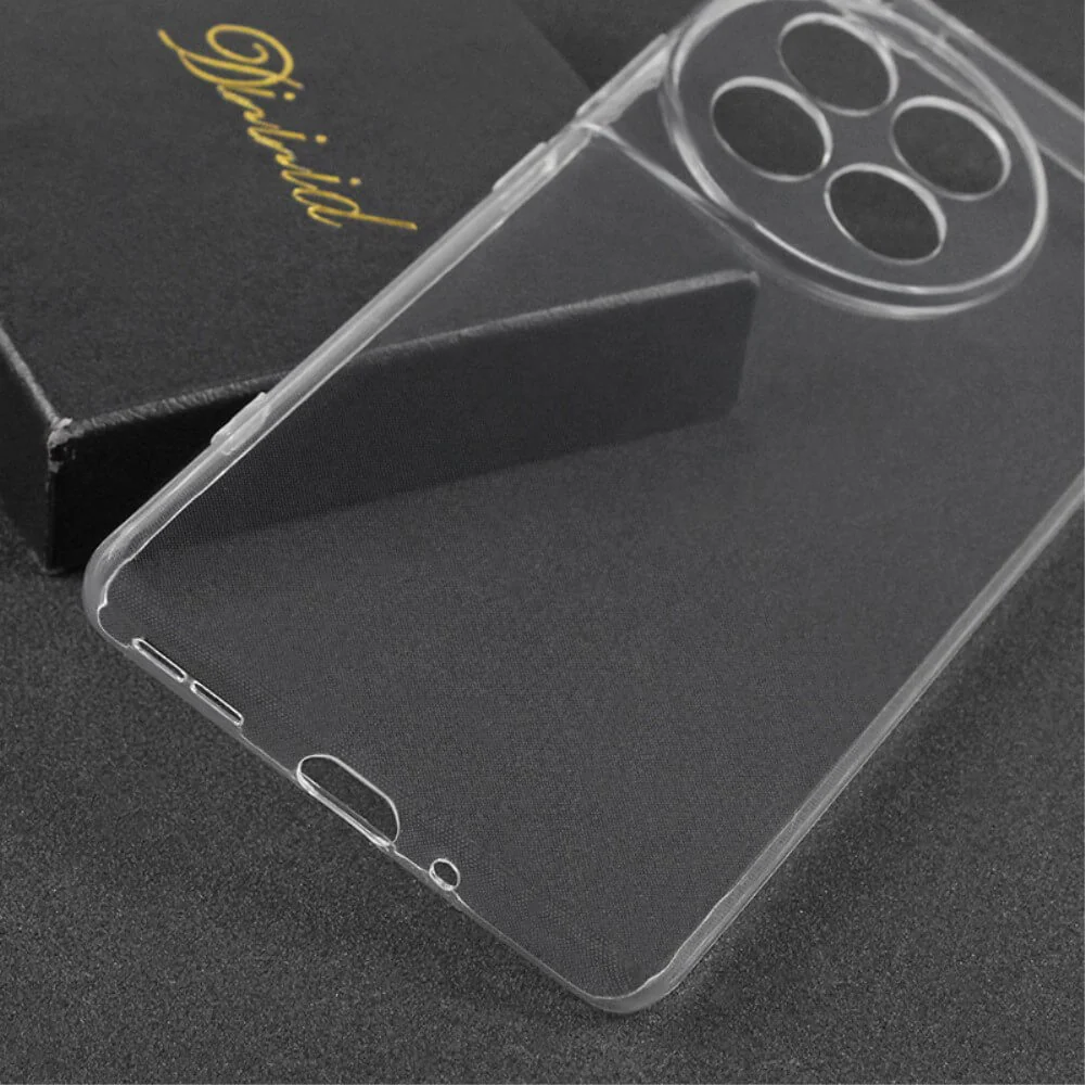 OnePlus 12R - Silikon Gummi Case Transparent - Image 4