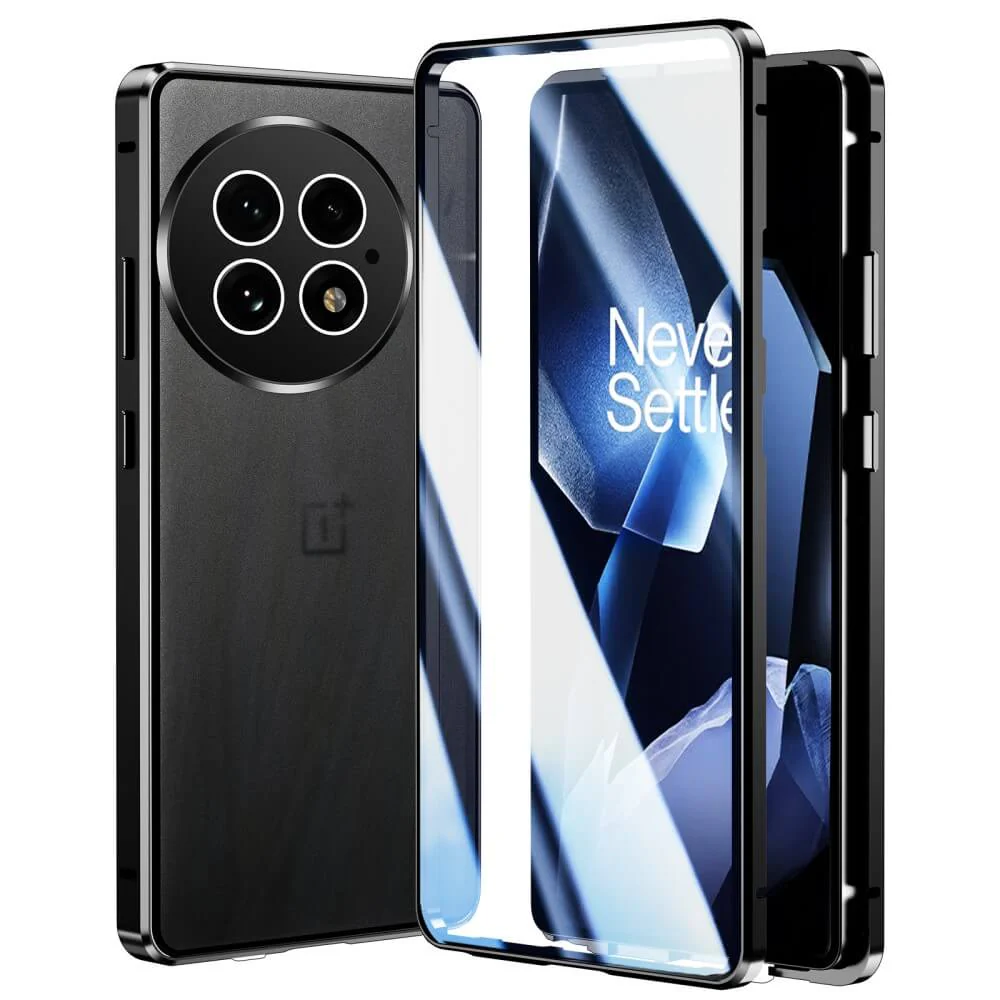 OnePlus 13 - Magnetische 360° Premium Schutzhülle mit Panzerglas