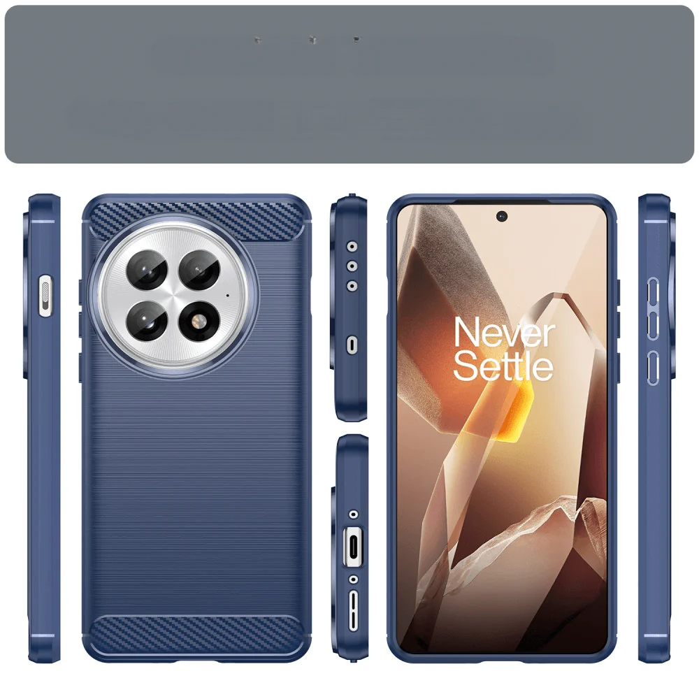 OnePlus 13 - Metall Carbon Look Hülle - Image 13