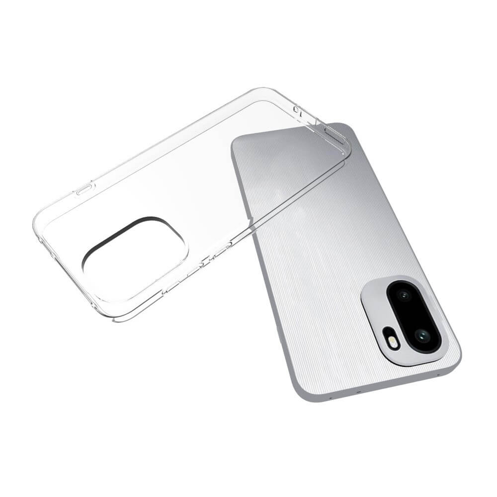 OnePlus 15R - Silikon Gummi Case transparent - Image 2