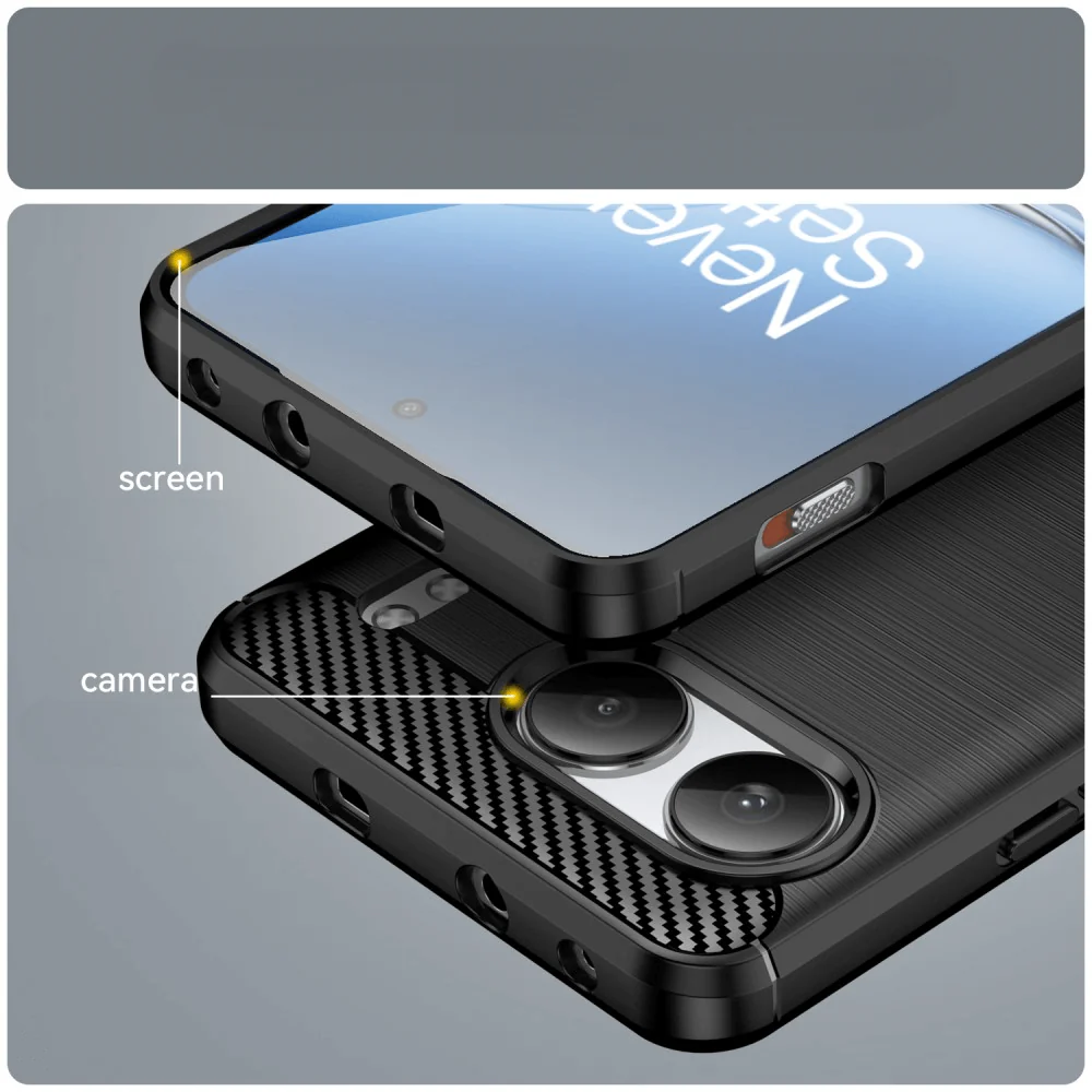 OnePlus Nord 4 - Metall Carbon Look Hülle - Image 4
