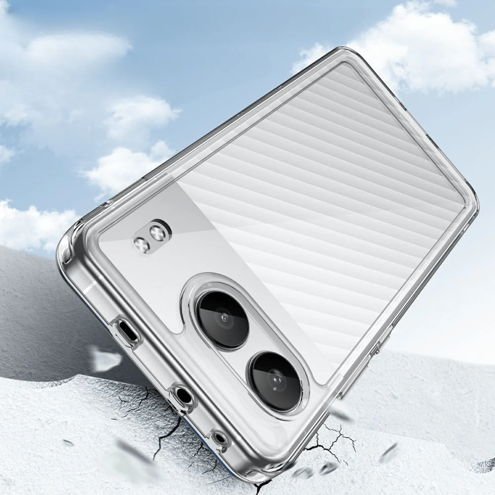 OnePlus Nord 4 - Schützende Acryl-Handyhülle mit erhöhtem Rand - Image 22