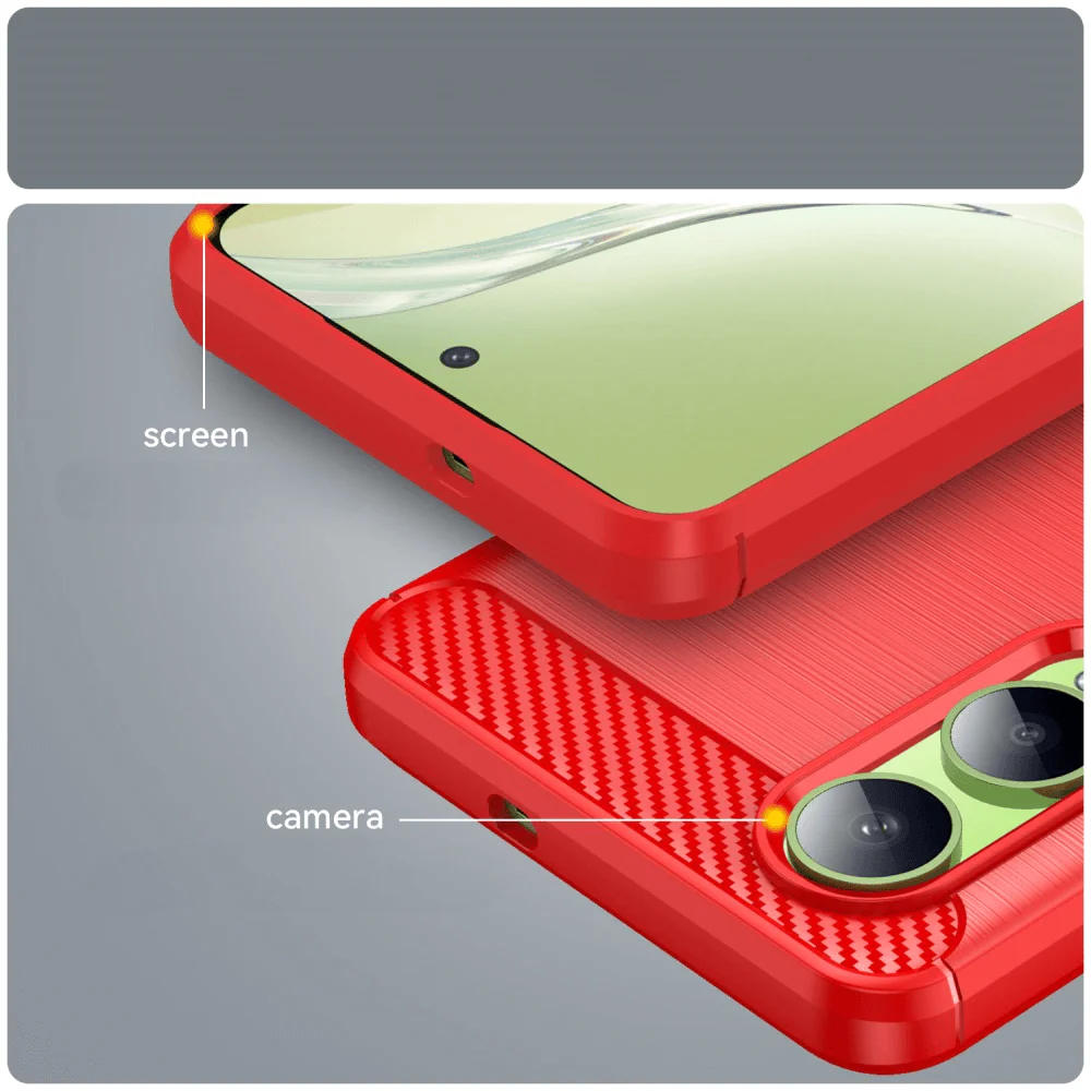 OnePlus Nord CE4 Lite - Metall Carbon Look Hülle - Image 9