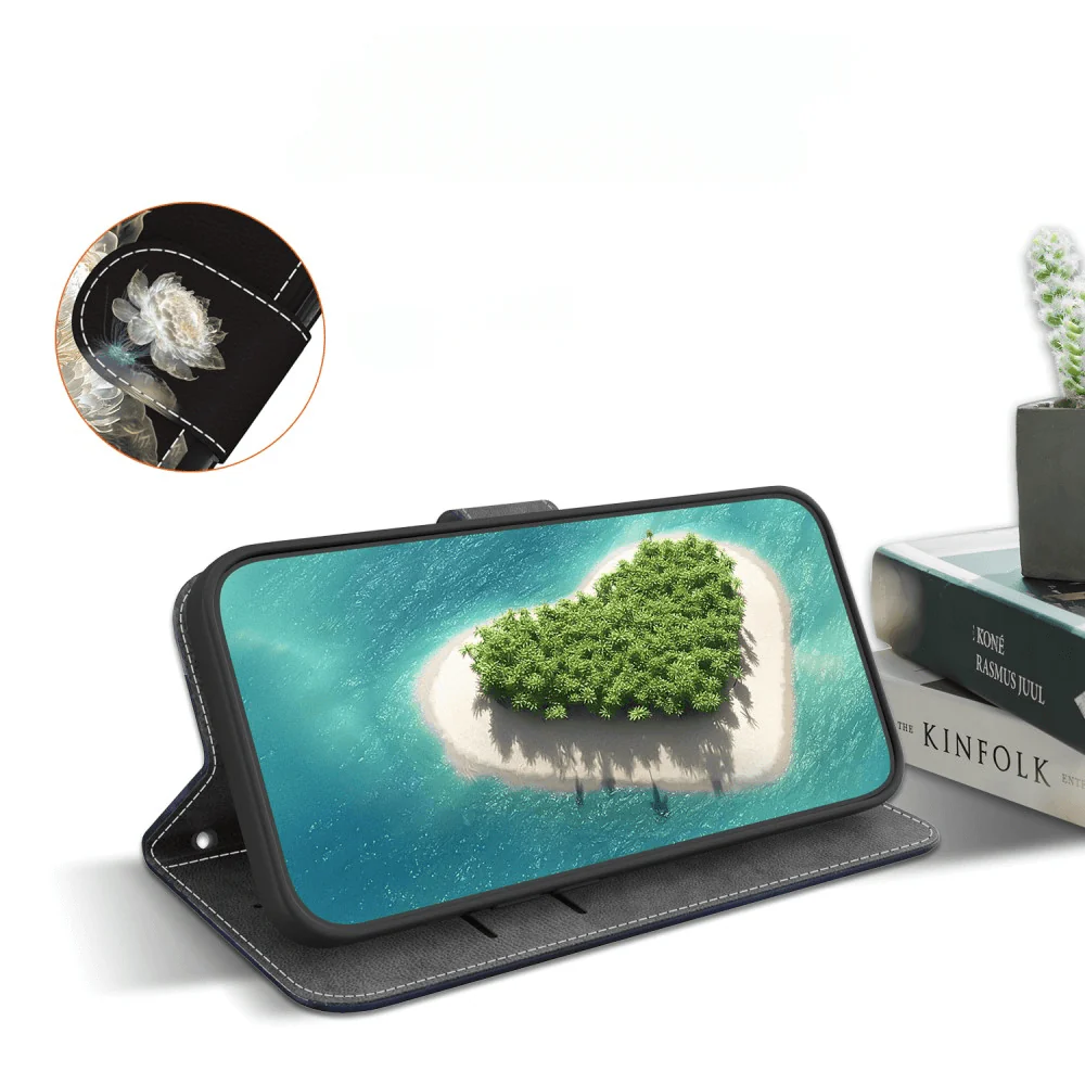 OnePlus Nord CE4 Lite - Tasche Hülle mit Blüten Motiv - Image 38