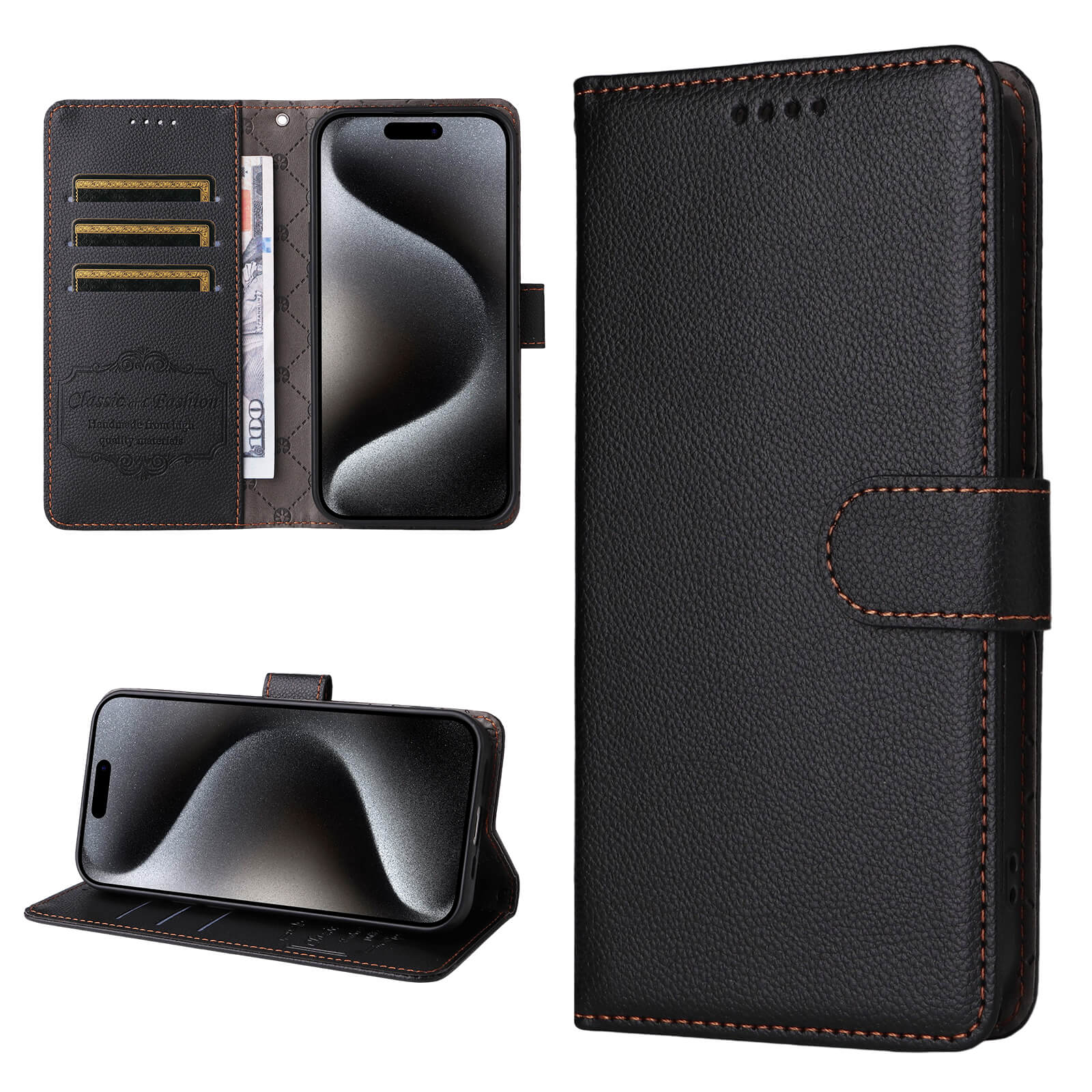 OnePlus Nord CE5 - Lederoptik-HĂŒlle mit strukturierter OberflĂ€che - Image 27
