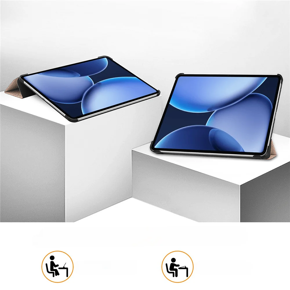 OnePlus Pad 3 - Tri-fold Smart Leder Case - Image 46